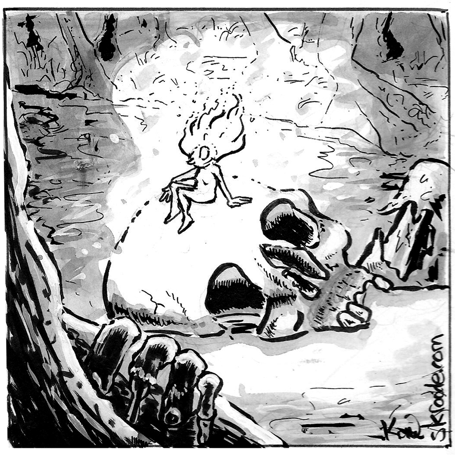 Inktober! Wisp