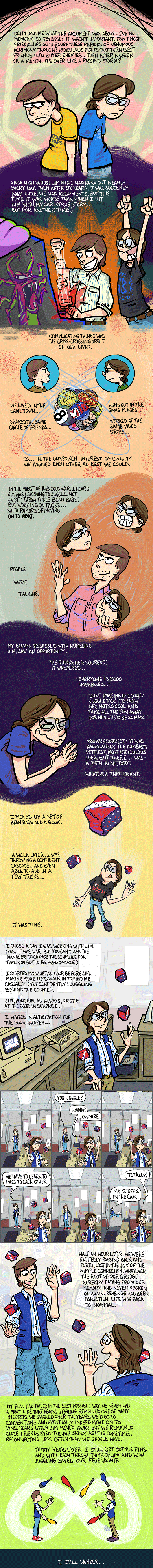 A True Thing about Juggling