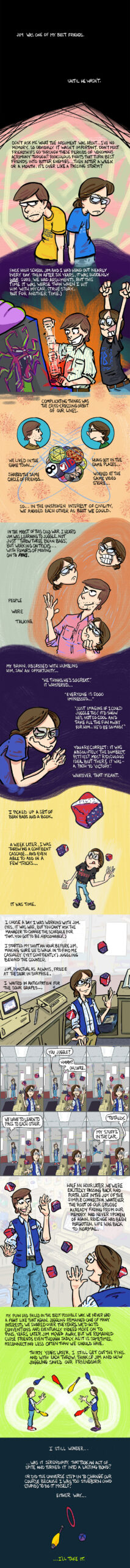 A True Thing about Juggling