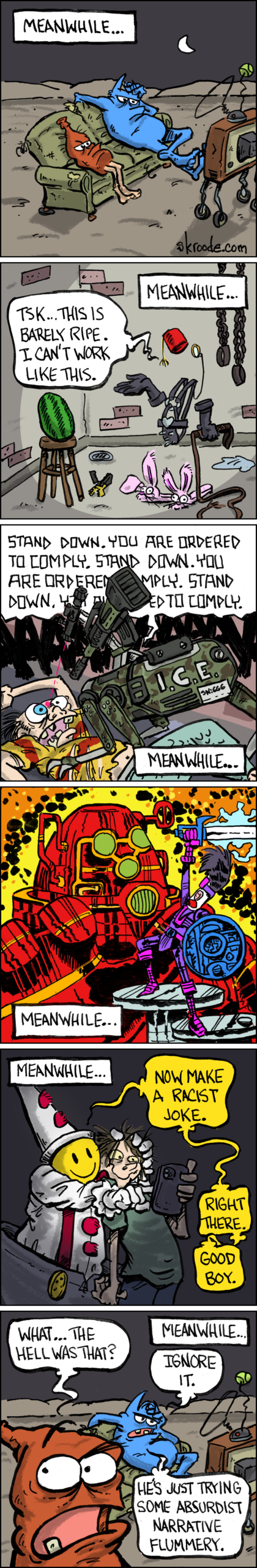 Meanwhile...